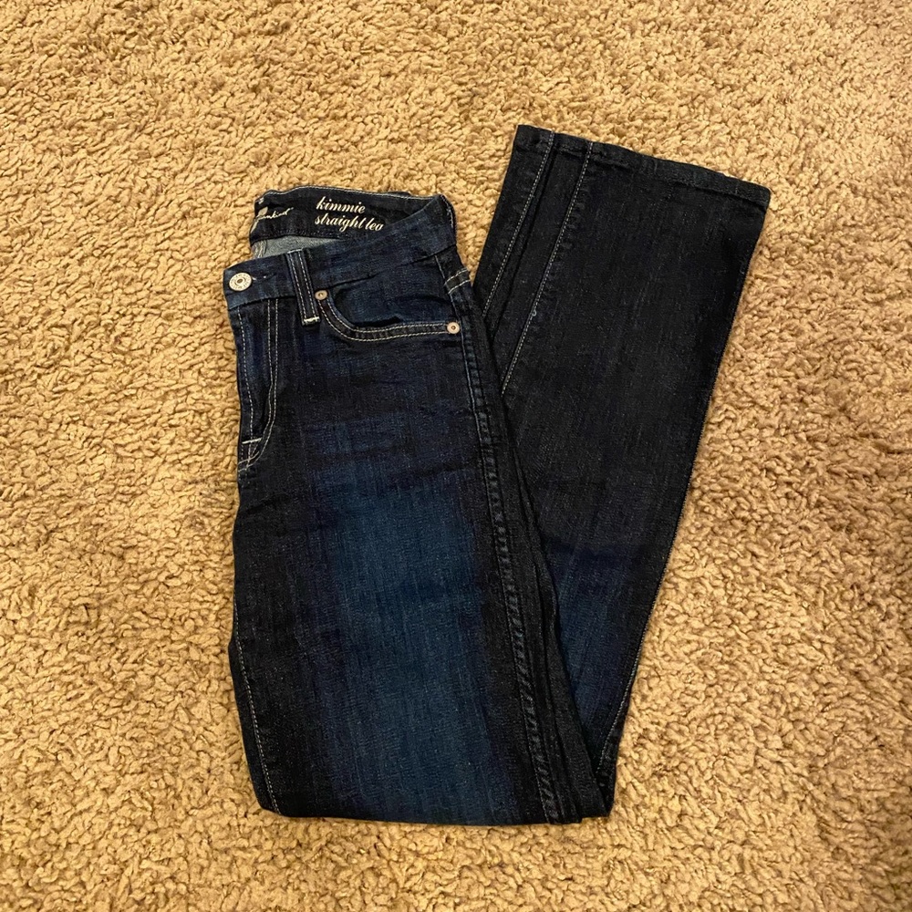 7 For All Mankind Kimmie Straight Leg Jeans